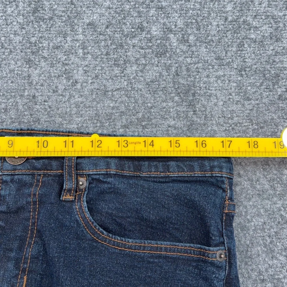 Chaps Skinny Fit Jeans Men Dark Wash Denim‎ Size 34x32